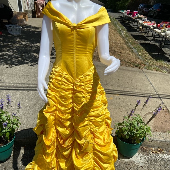 Gold Belle Dress from “Beauty & the Beast” (custom) - Picture 1 of 5